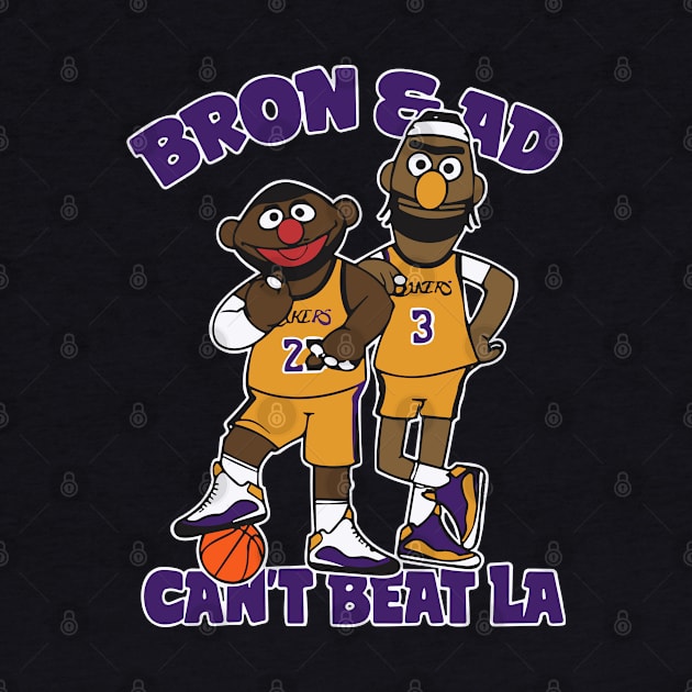 Phil Handy Bron And AD Can’t Beat LA by anonshirt